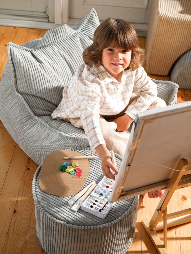 Kindersitzsack Sessel Breitcord Wigiwama