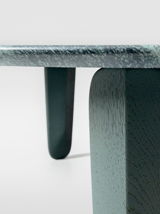 Kuyu Marble Rund Marmor Couchtisch Rund Zeitraum