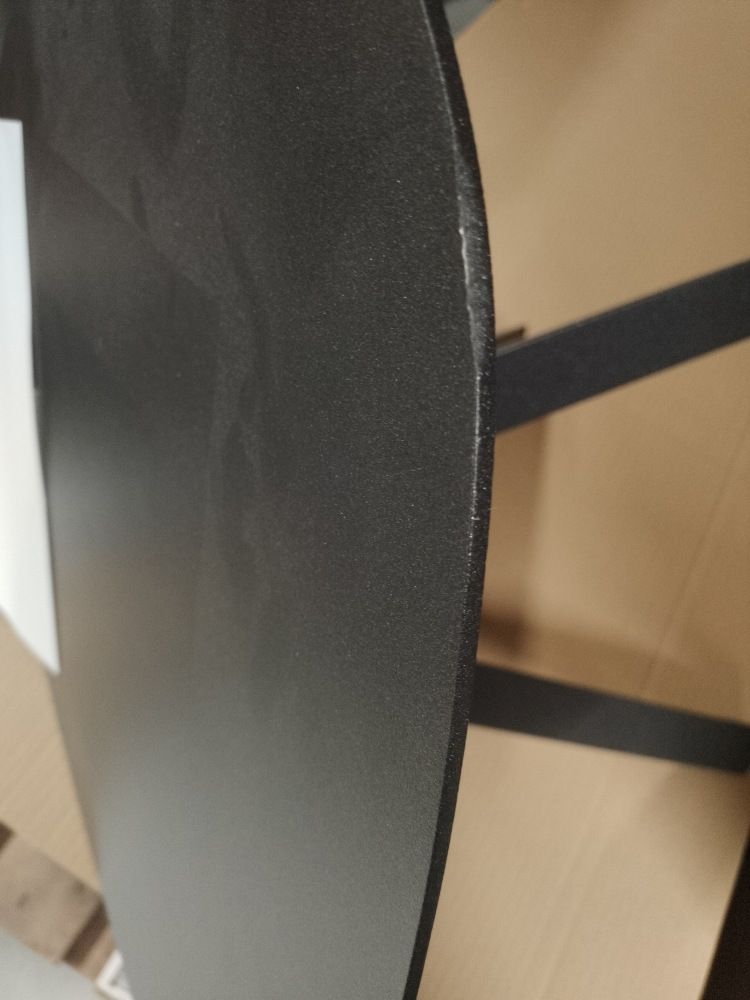 Flow Beistelltisch GRAU METALLIC Weishäupl MÄNGELEXEMPLAR