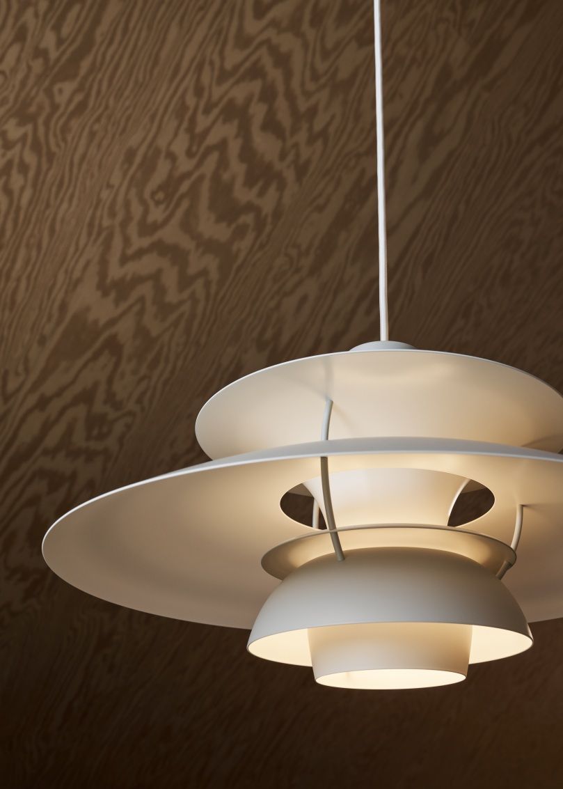 PH 5 Monochrome Pendelleuchte Louis Poulsen Pale Blush