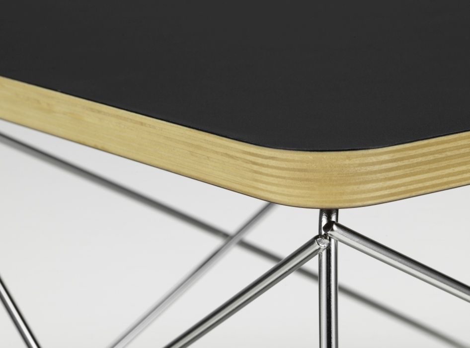 Occasional Table LTR Beistelltisch HPL Schwarz Vitra 