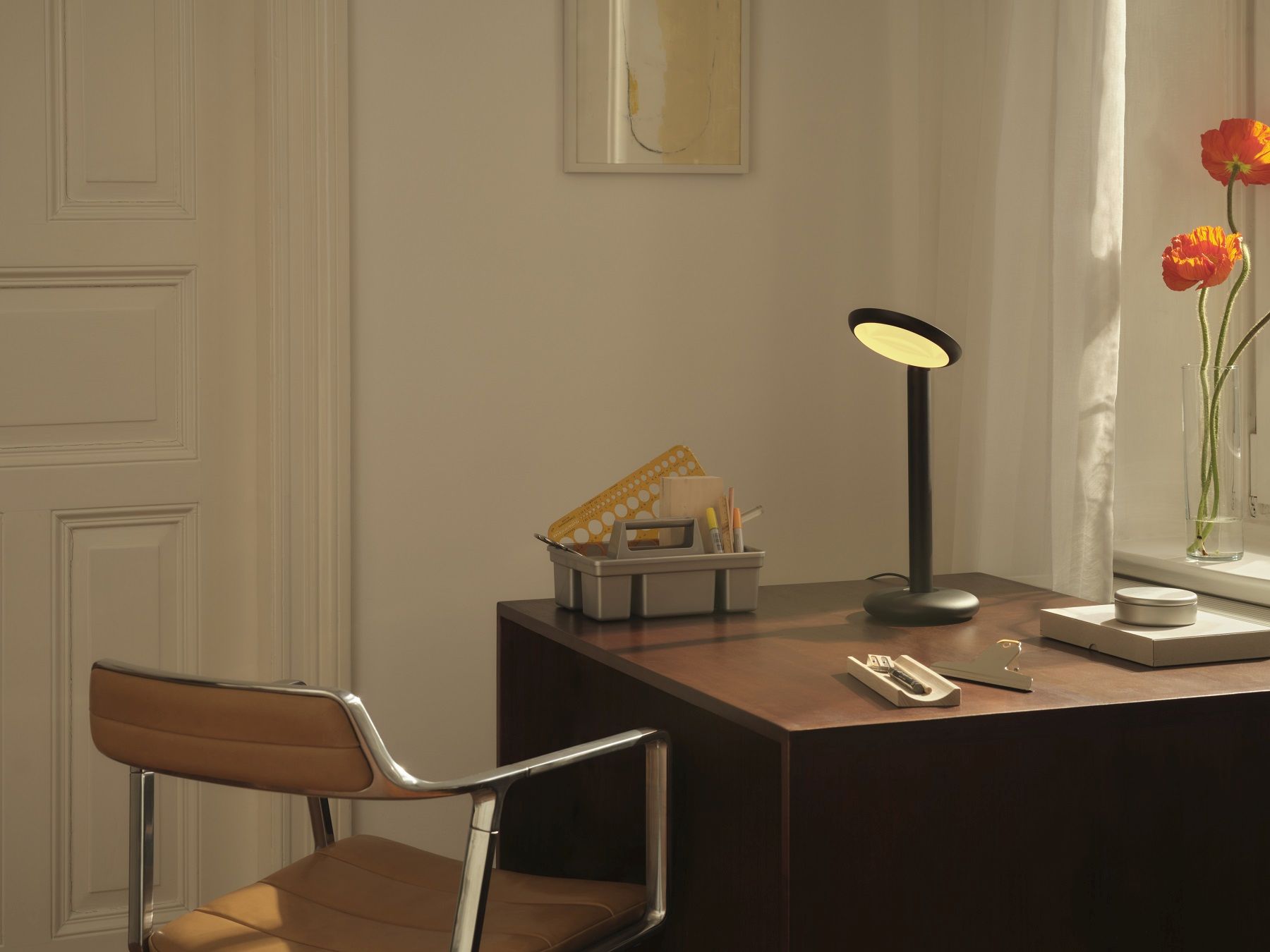 Parrot Table lamp Tischleuchte Grau