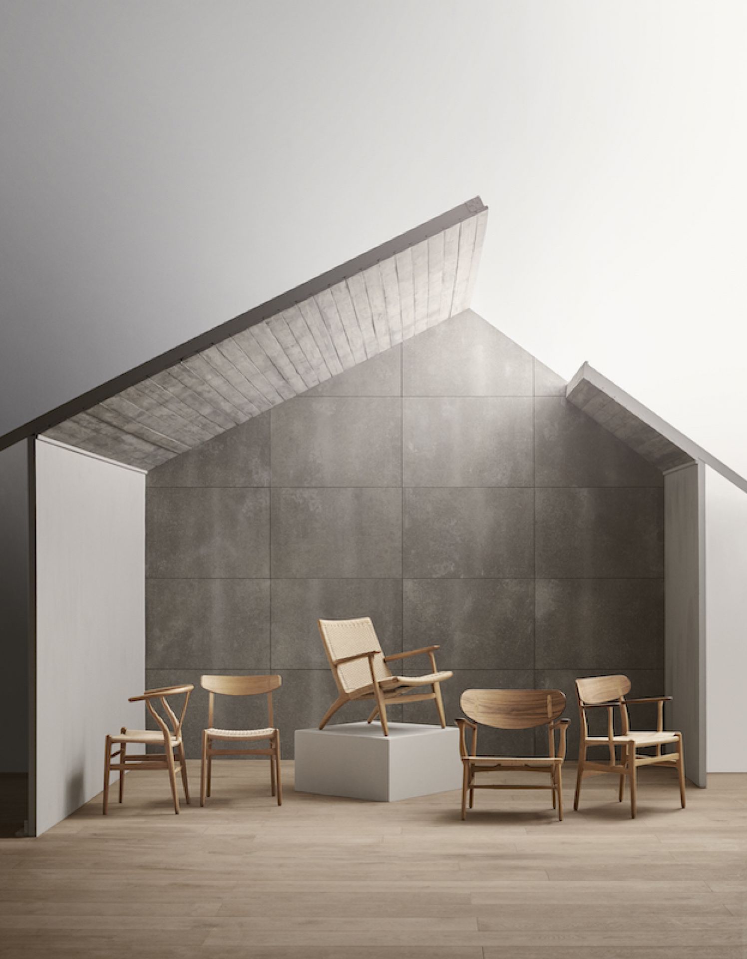 CH25 Lounge Sessel Eiche geölt Carl Hansen & Søn