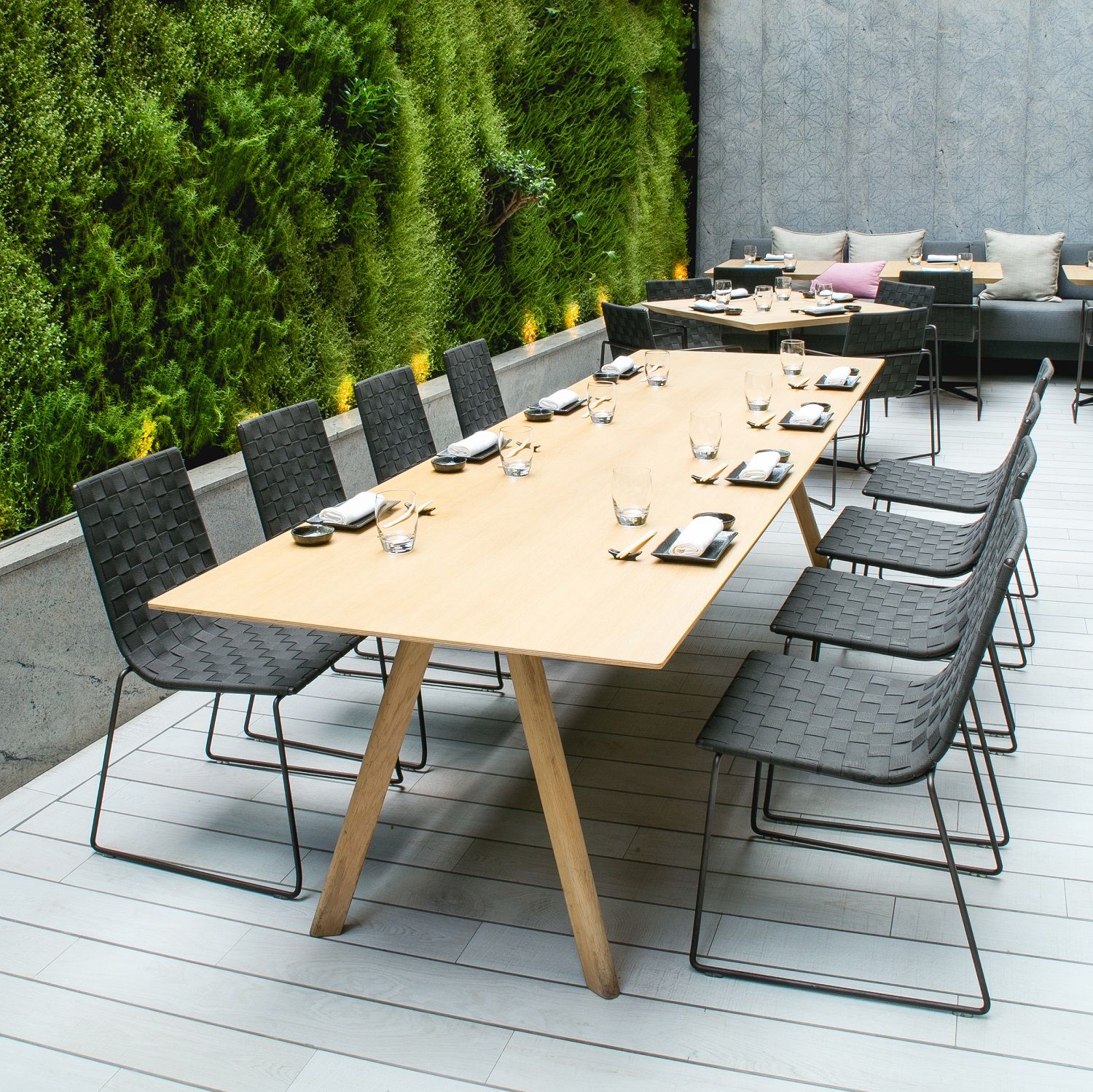 Trenza SI0700 Outdoor Stuhl stapelbar Andreu World