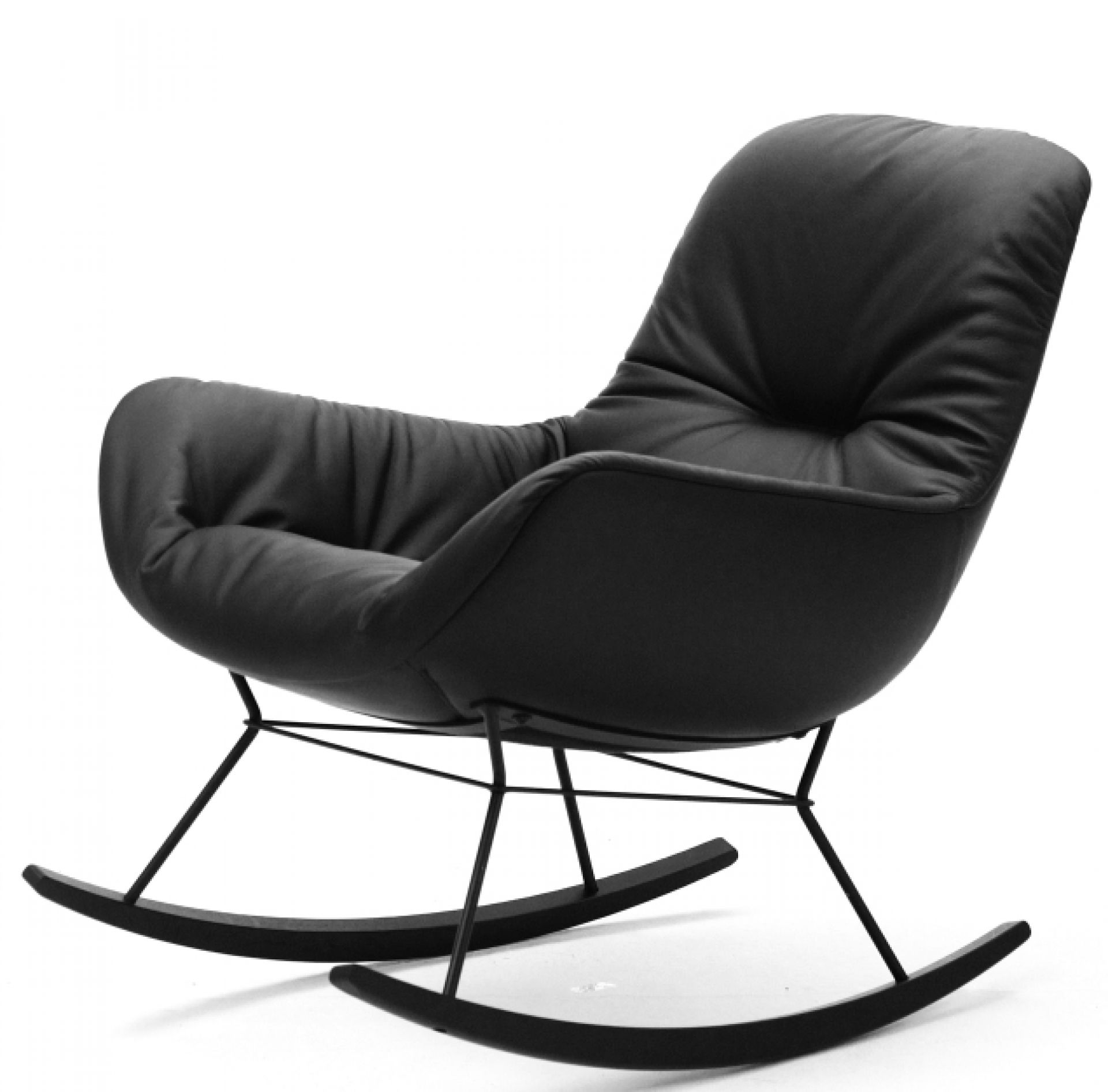 Leya Rocking Lounge Chair Schaukelsessel Freifrau Manufaktur