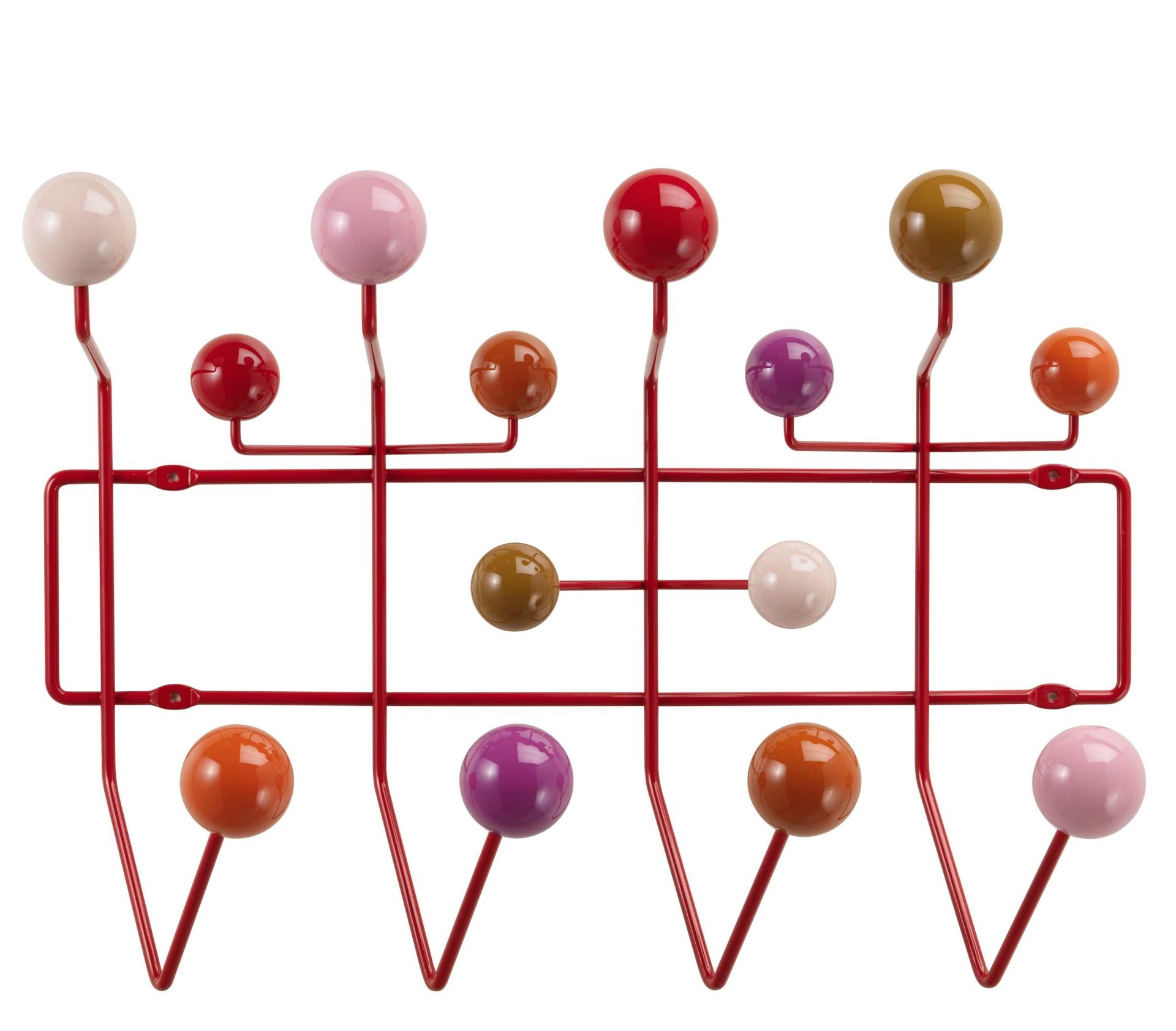 Eames Hang it all Garderobe Warm Vitra 