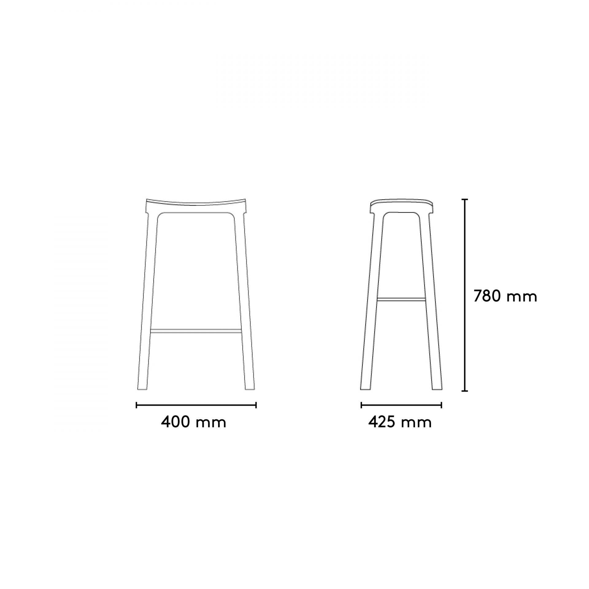 Crofton Barstool Barhocker Please wait to be seated 