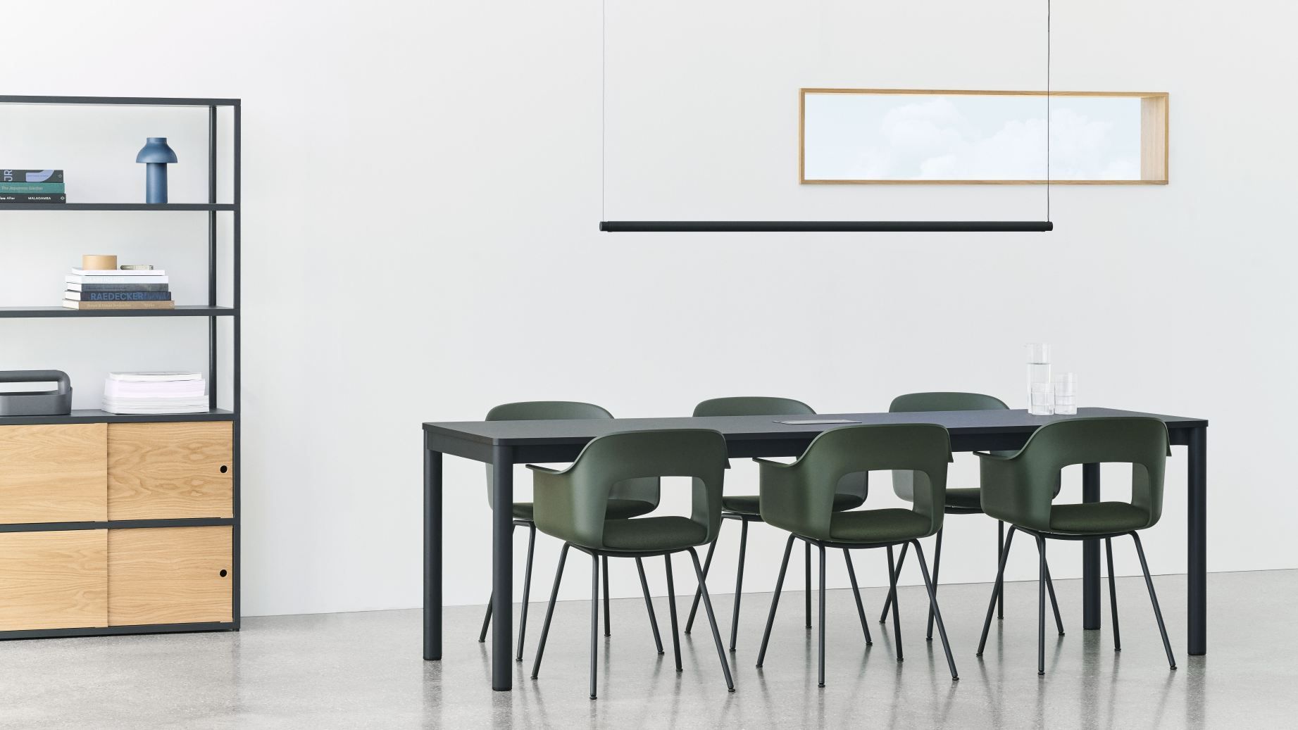 Annex Table Flush Esstisch Hay