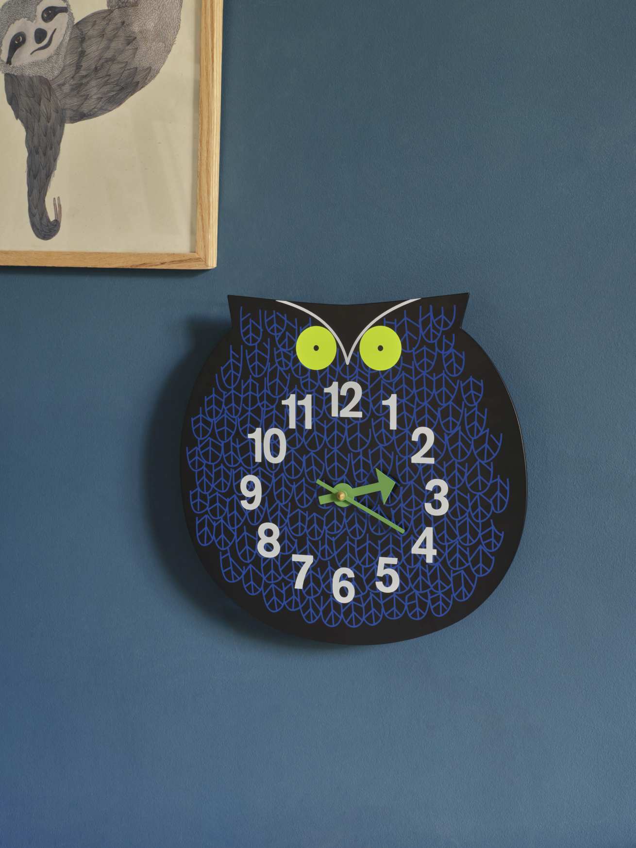 Omar the Owl Zoo Timers Wanduhr Vitra