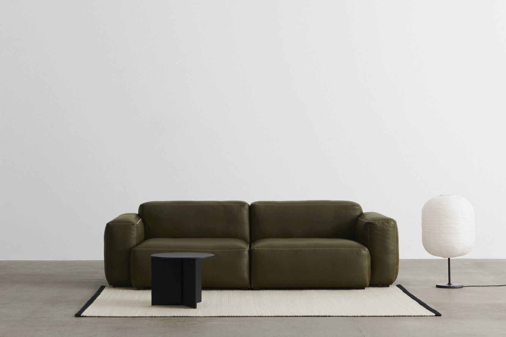 Mags Soft Sofa 2,5-Sitzer Combination 1 Low Armrest Hay