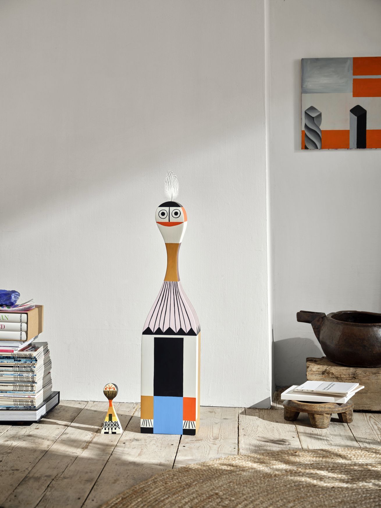 Wooden Dolls Large Holzfigur No.1 Super Large Vitra LIMITED EDITION AUSSTELLUNGSSTÜCK