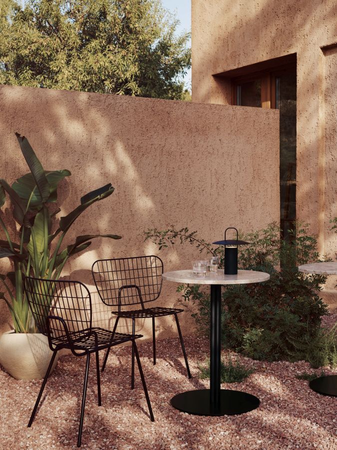 Ray Akkuleuchte Schwarz Audo Copenhagen