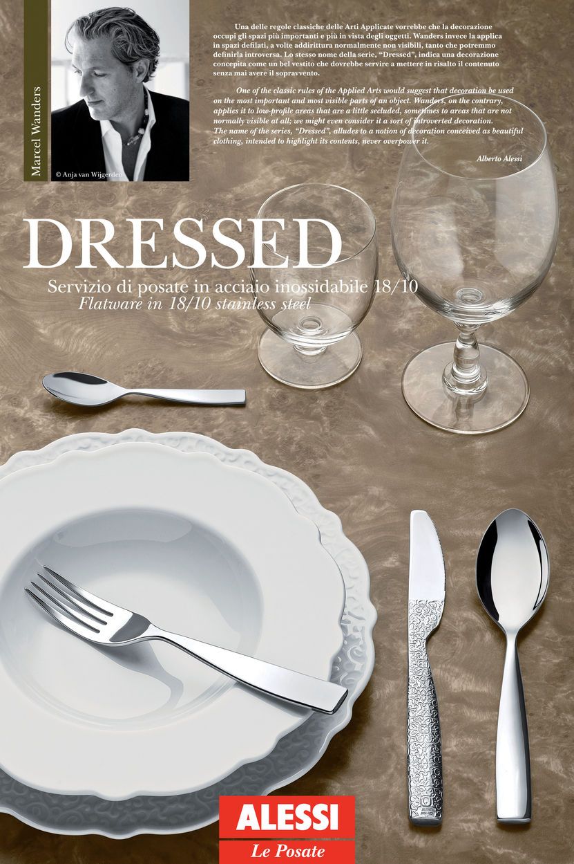 Dressed Besteckgarnitur Alessi