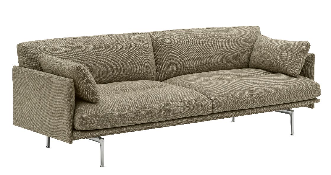 Outline Soft 3-Sitzer Sofa Muuto  