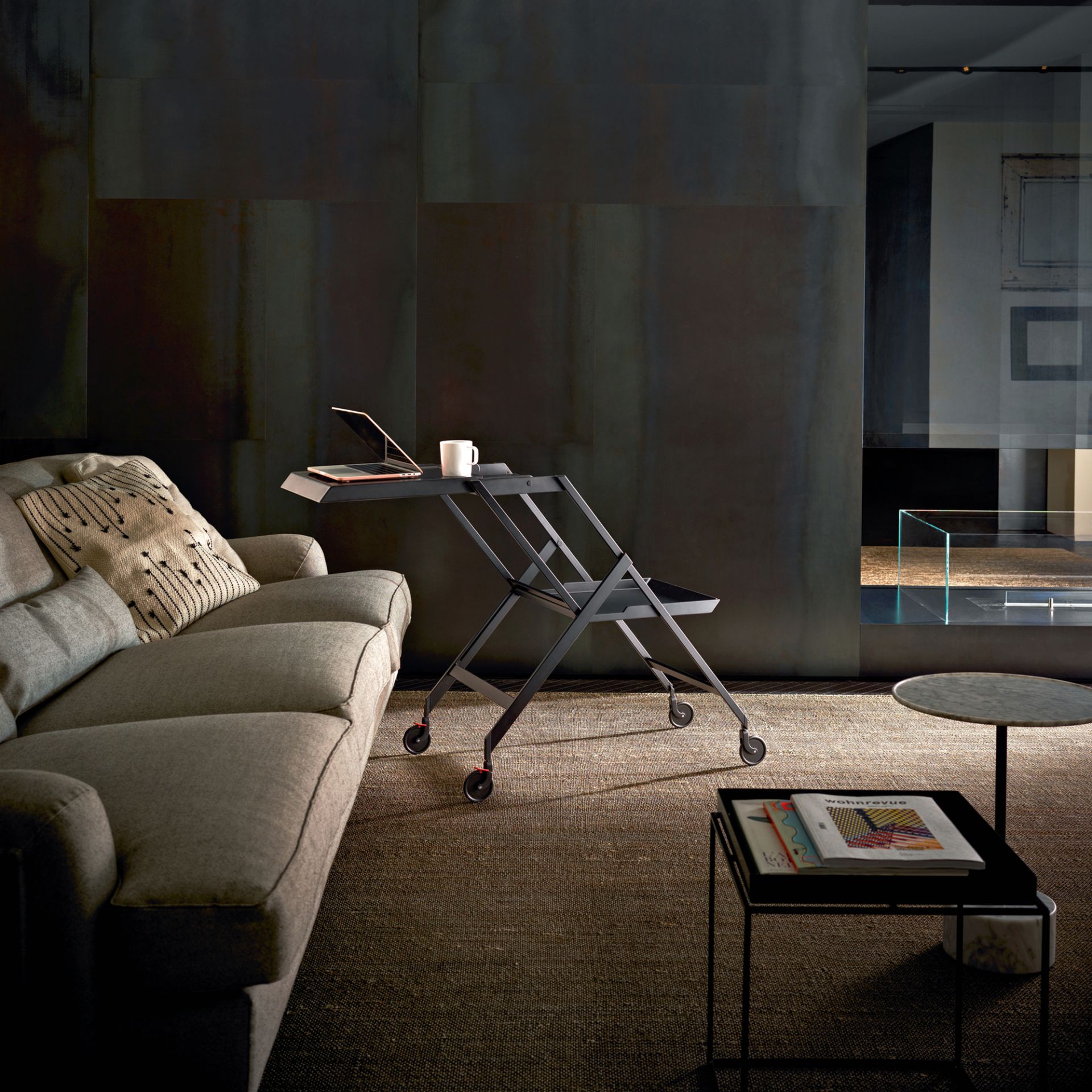 RS11 B Plico Servierwagen Alessi