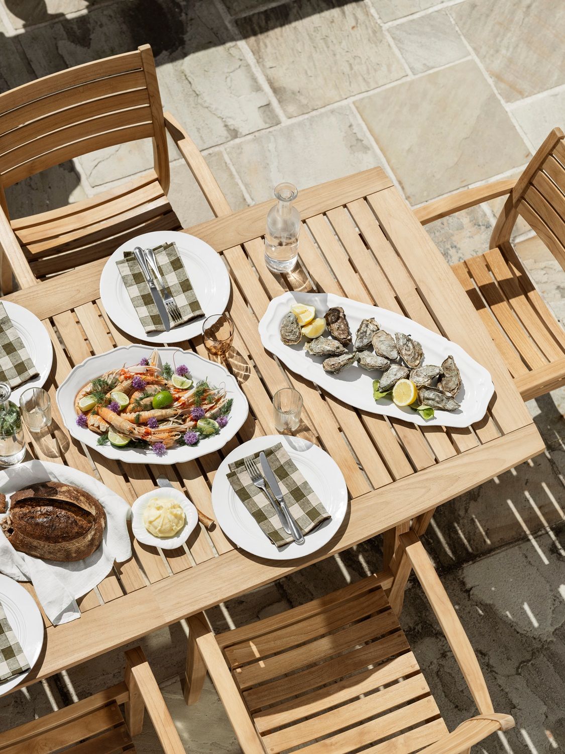 Ballare Table 4-Sitzer Tisch Outdoor Skagerak by Fritz Hansen