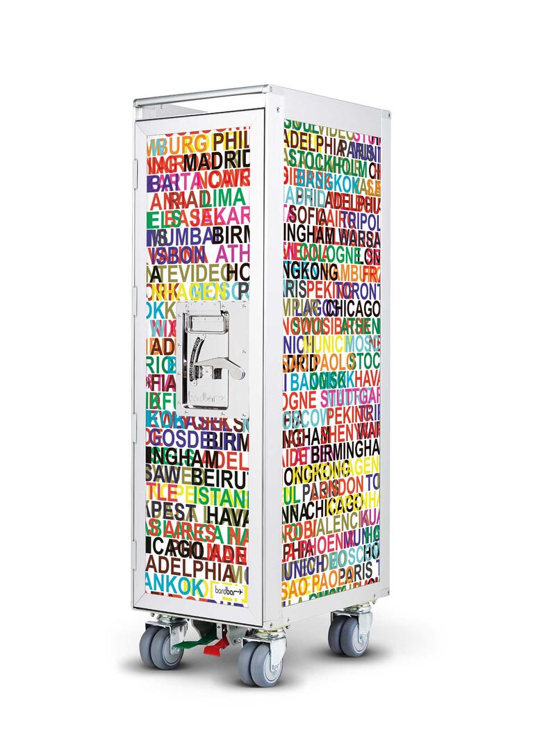 Artworks Metropolitan Flugzeugtrolley Bordbar