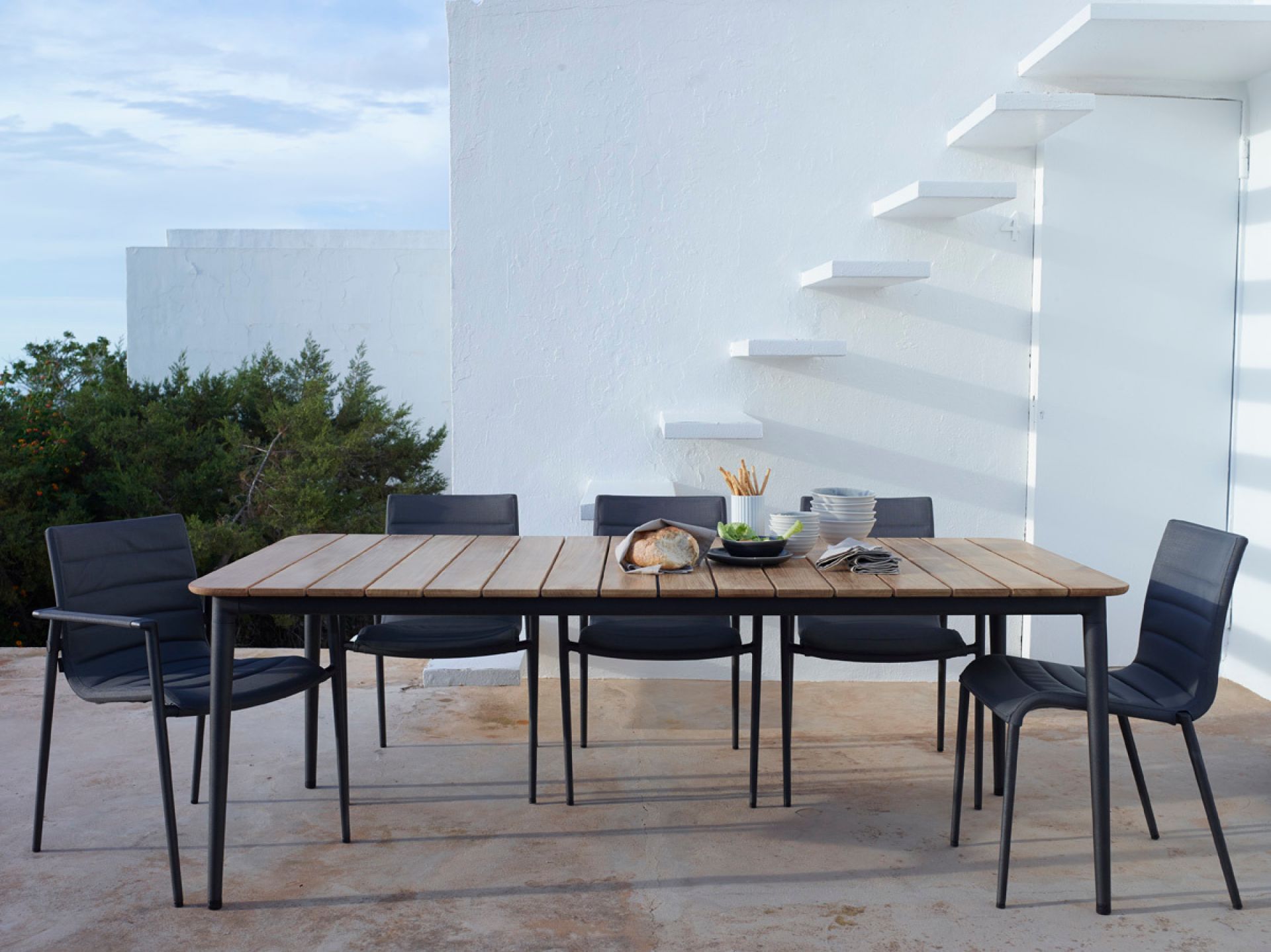 Core Outdoor Esstisch teak Cane-Line