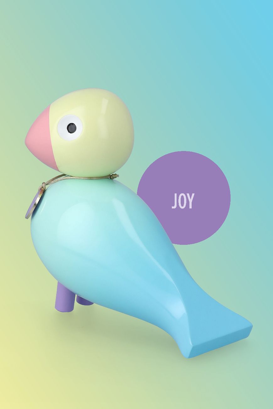 Story Bird Joy Vogel-Holzfigur Kay Bojesen