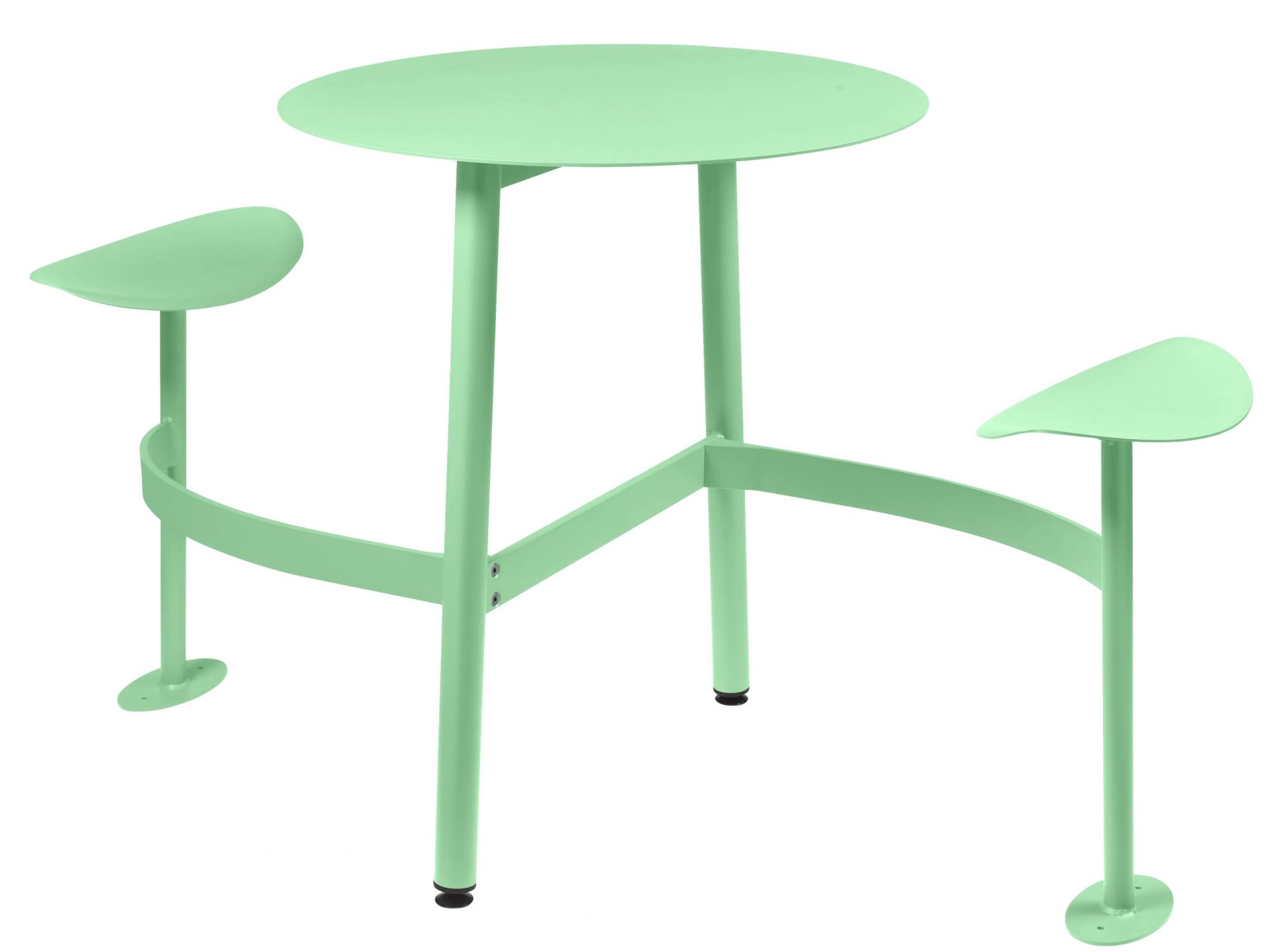 Bolder 2-Sitzer-Tisch mit Sitzflächen Outdoor Fermob