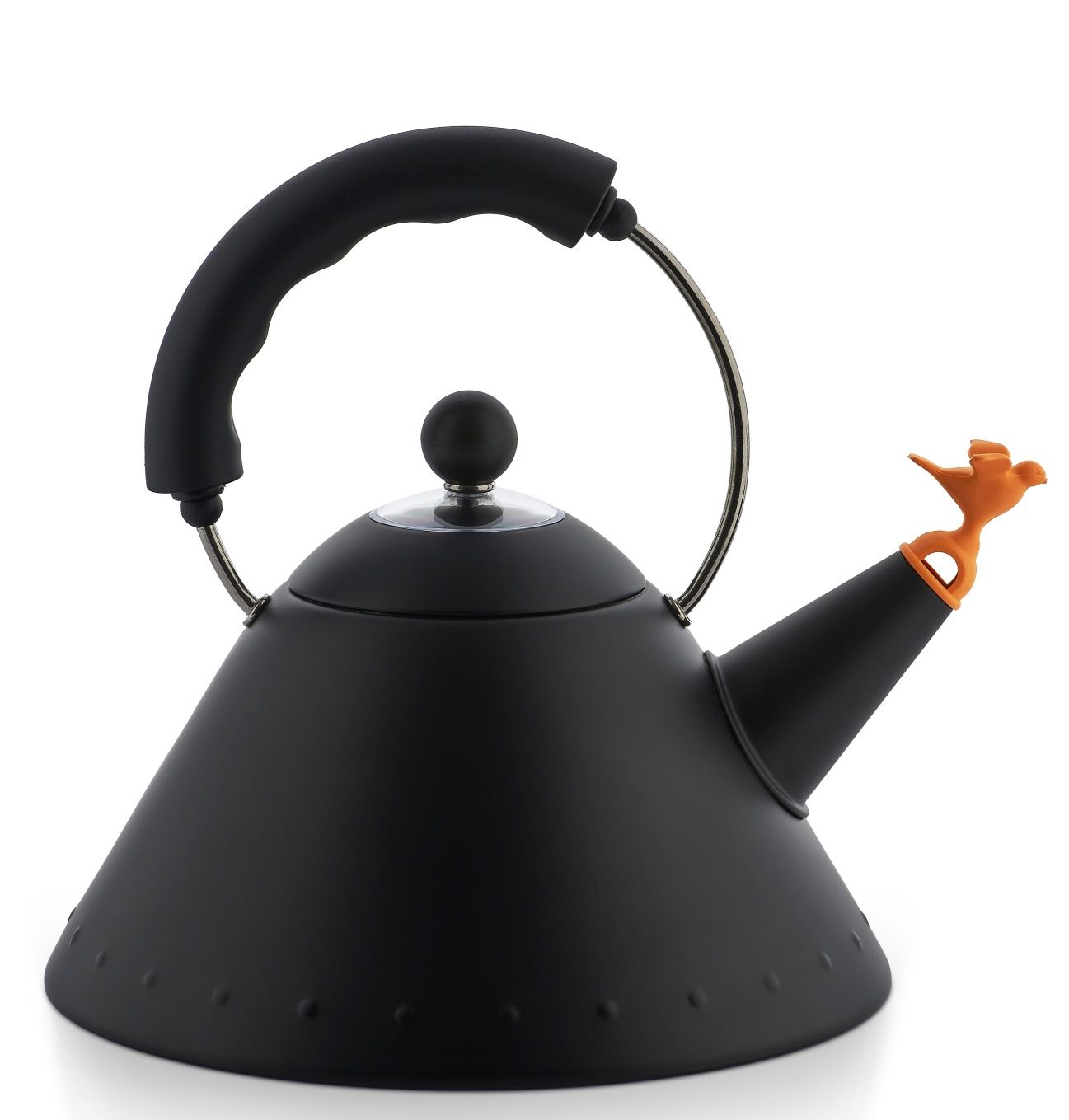 9093 BB Wasserkessel Schwarz Alessi