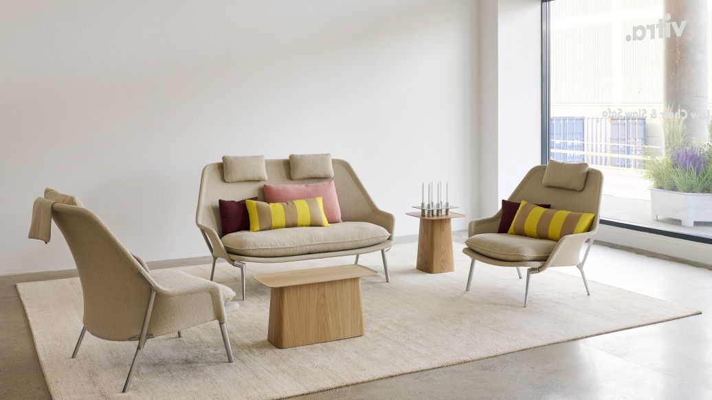 Slow Chair Sessel Stoff Vitra