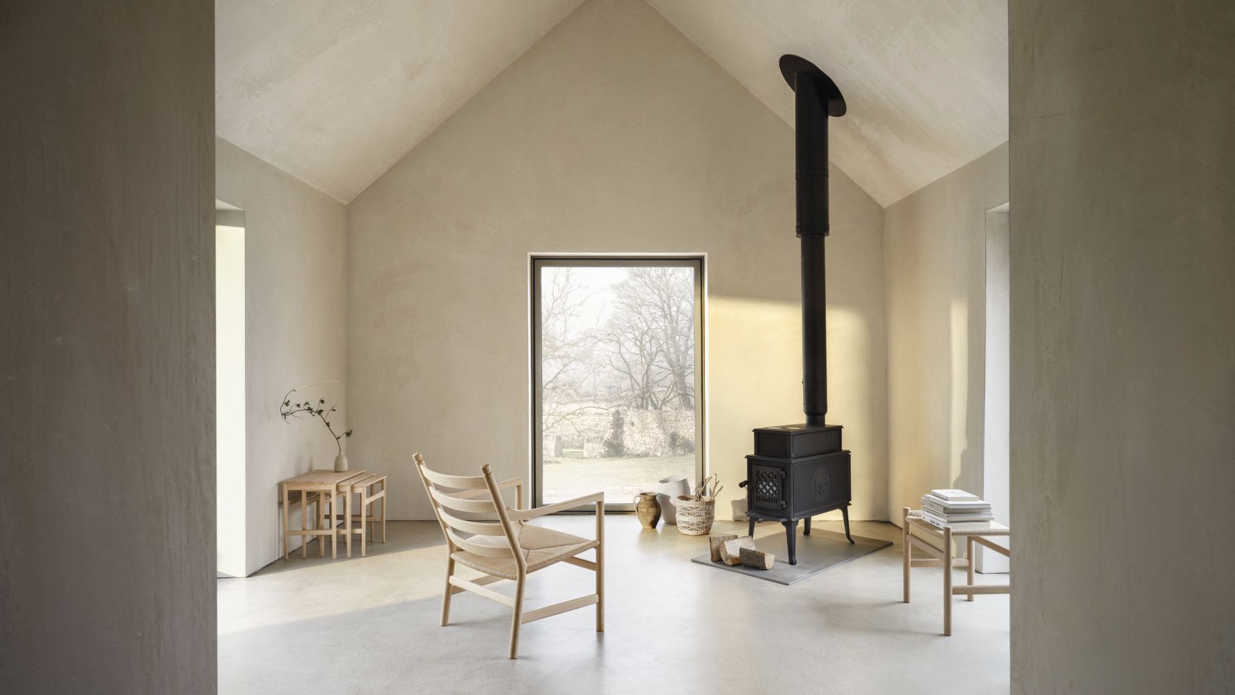 CH004 Nesting Tables Beistelltische 3-er Set Carl Hansen & Søn 