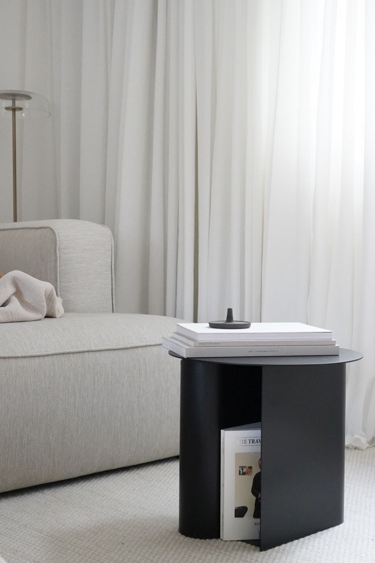 Sentrum Side Table Beistelltisch Woud Schwarz