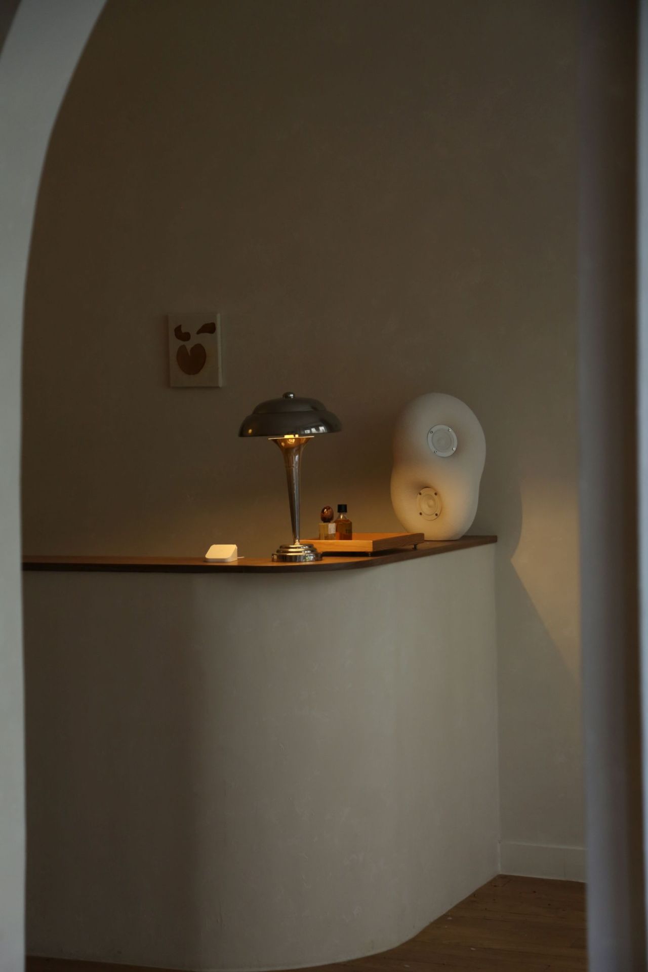 Akustische Skulptur Lautsprecher Transparent