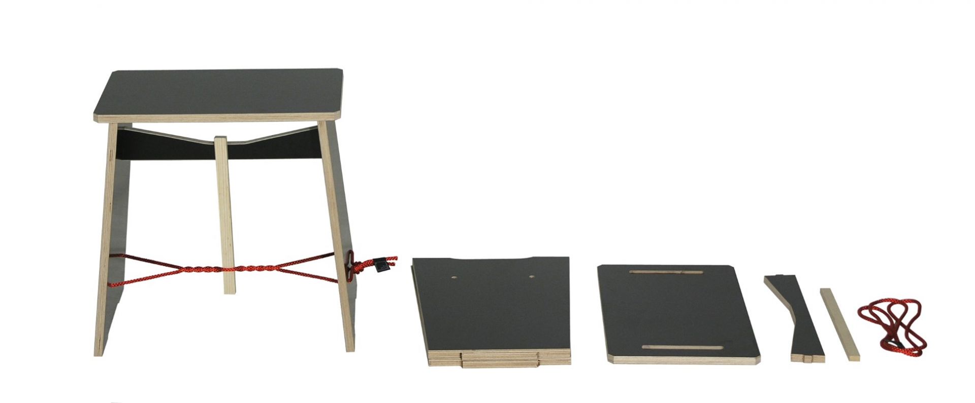 Strammer Max Hocker weiß Nils Holger Moormann