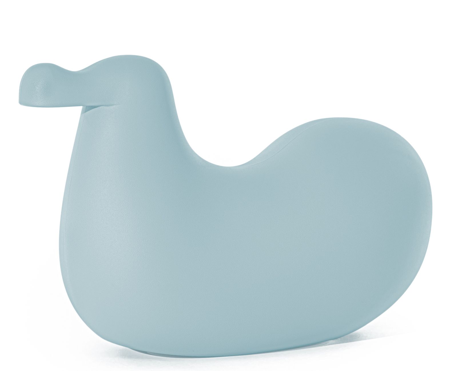 Blauer Dodo Schaukelvogel von Magis, Kindermöbel Designobjekt für Kinderzimmer, modernes Spielzeug.