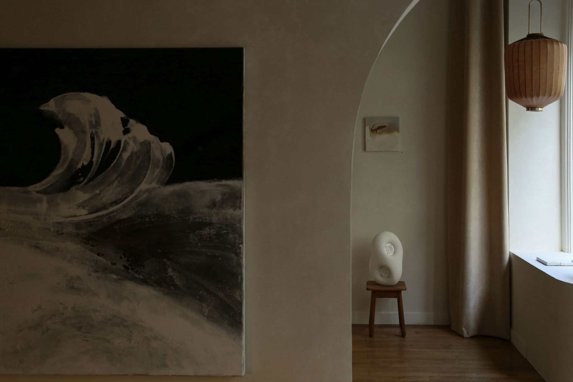 Akustische Skulptur Lautsprecher Transparent