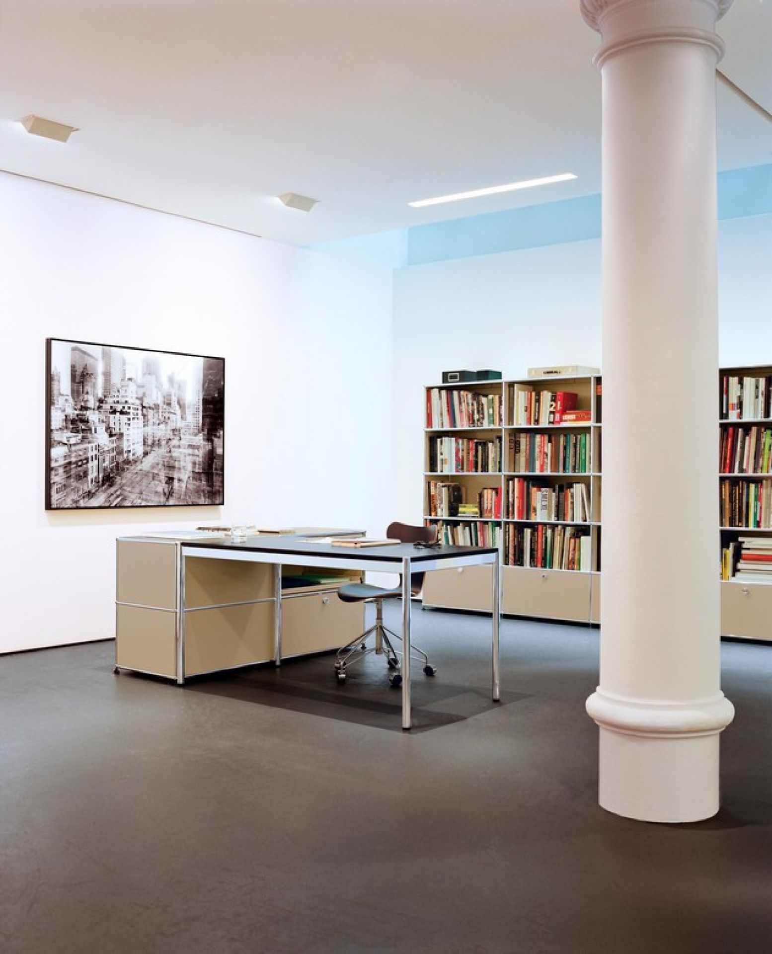 USM Haller Tisch 175 x 75 cm perlgrau QUICK SHIP