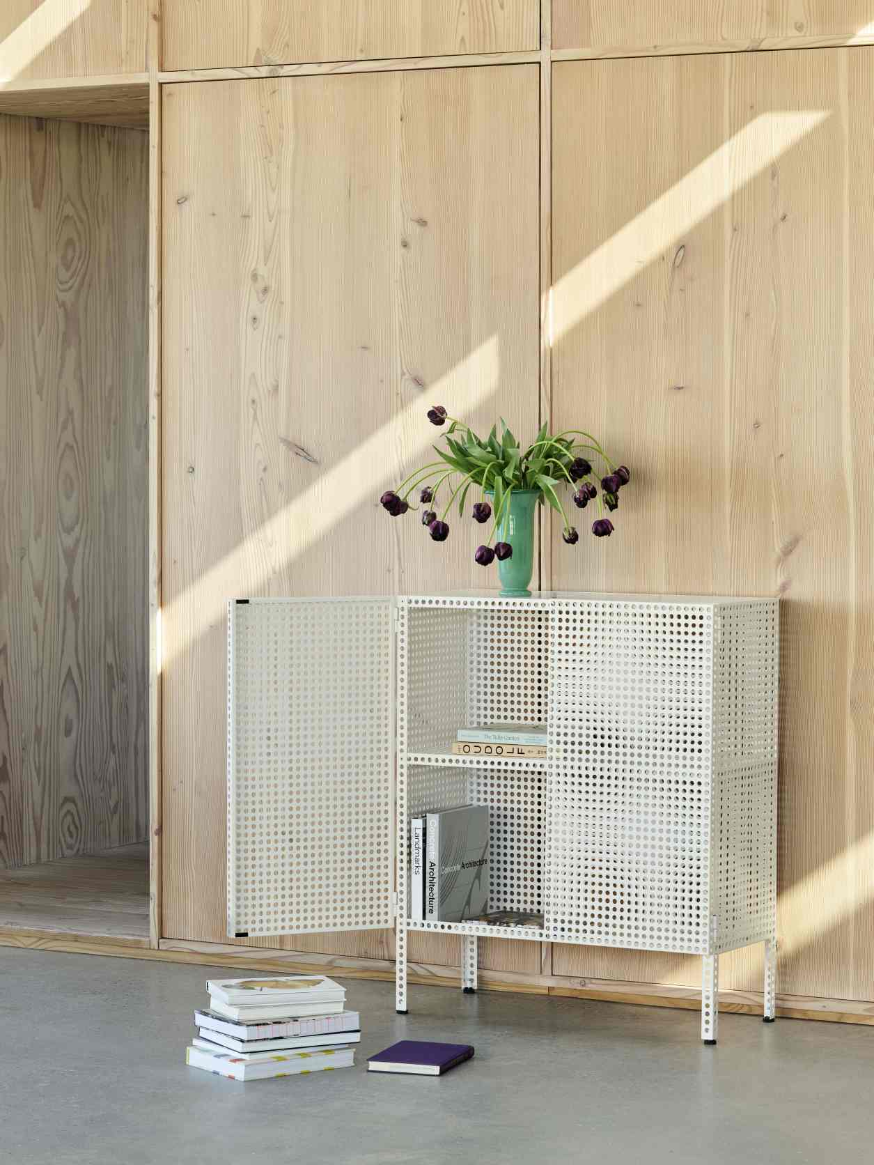 Perforated Cabinet Floor Medium Sideboard Hay