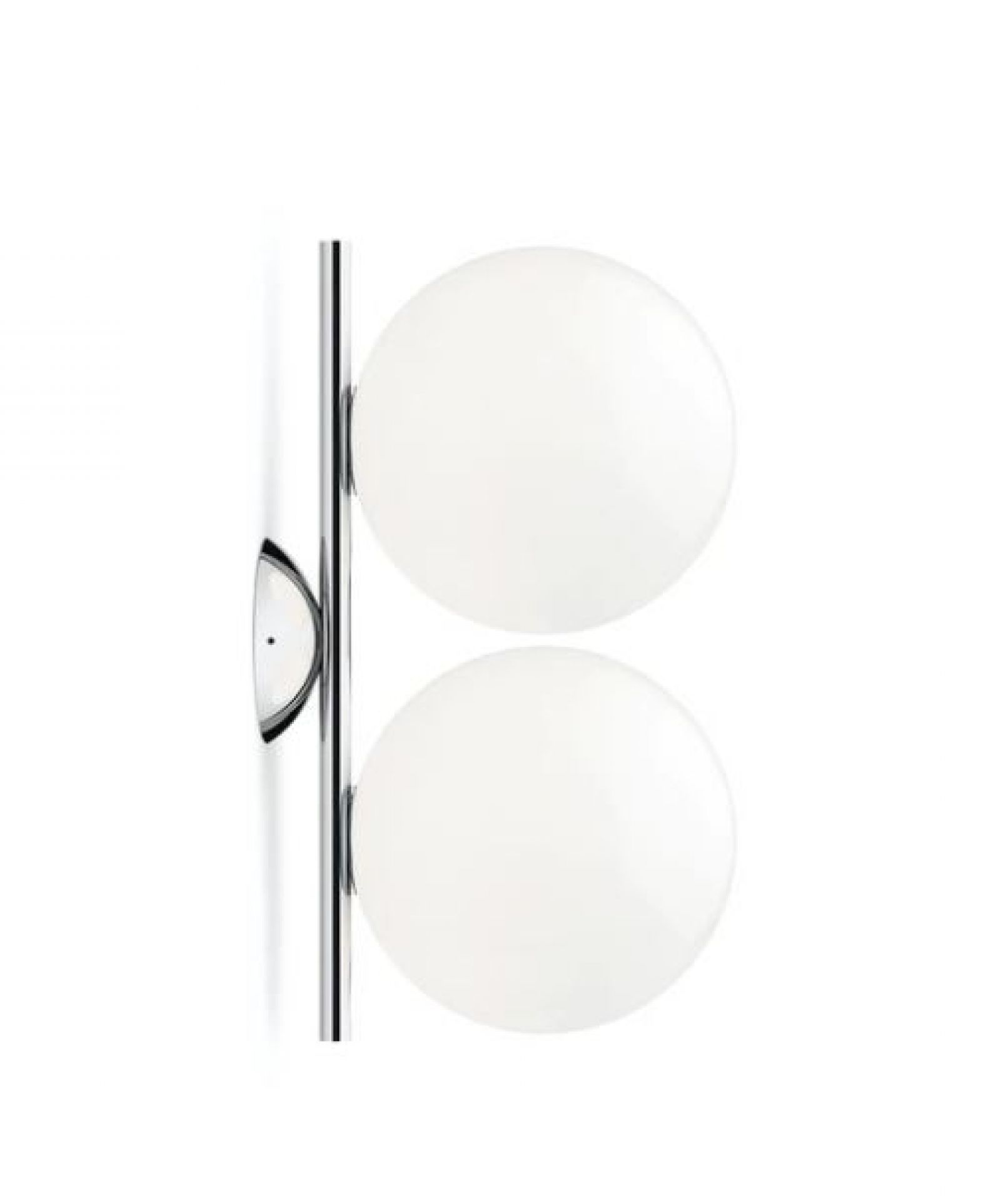 IC Lights C/W1 Double Wandleuchte / Deckenleuchte Flos Chrom
