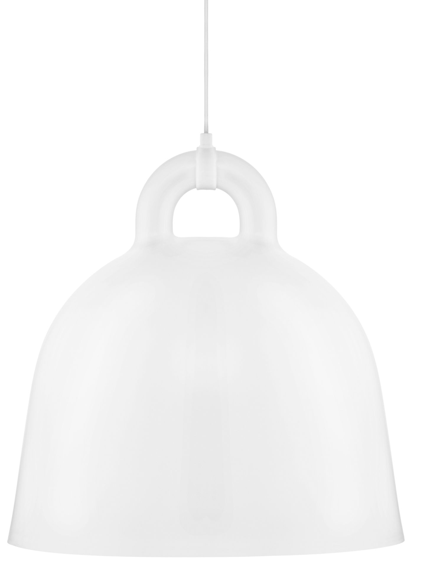 Bell Lamp Hängeleuchte Normann Copenhagen Weiß Ø 55 cm