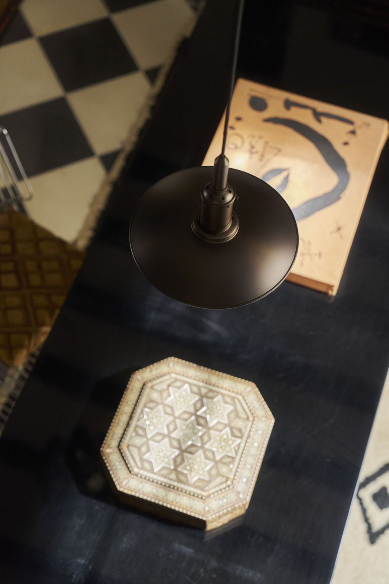 PH 3/3 Aged Brass Opal Pendelleuchte Louis Poulsen