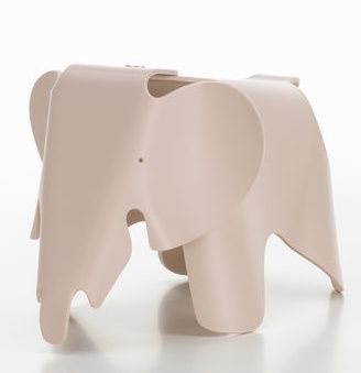 Eames Elephant Small klein RE Vitra Zartrosa