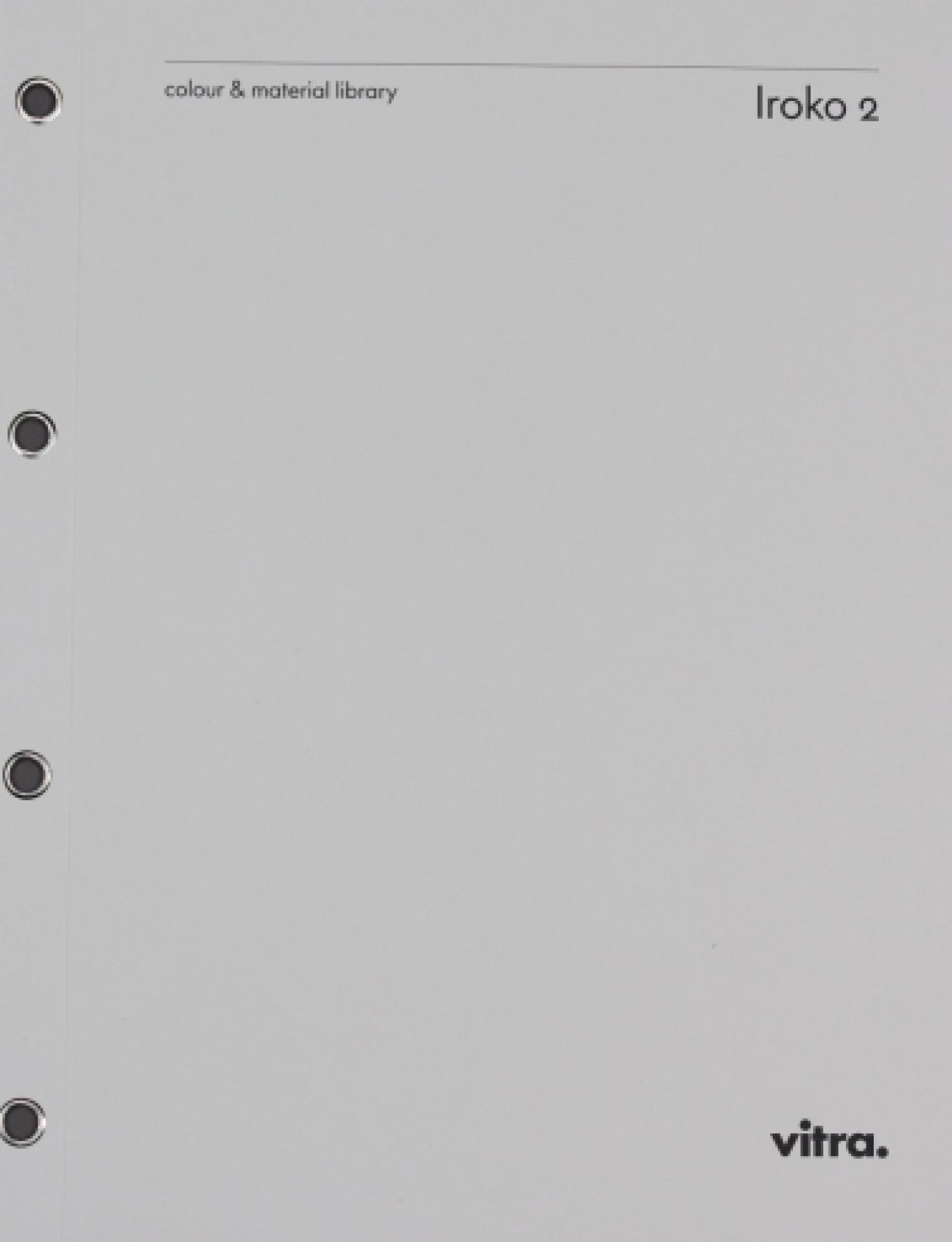 Stoffmusterkarte Iroko 2 von Vitra: Detailansicht des Stoffmusters für Möbelbezüge und Polsterstoffe.