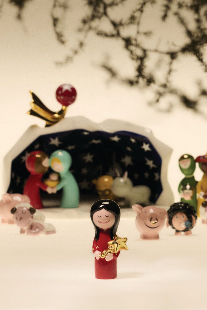 AGJ01 18 Figlio delle stelle Porzellanfigur Alessi