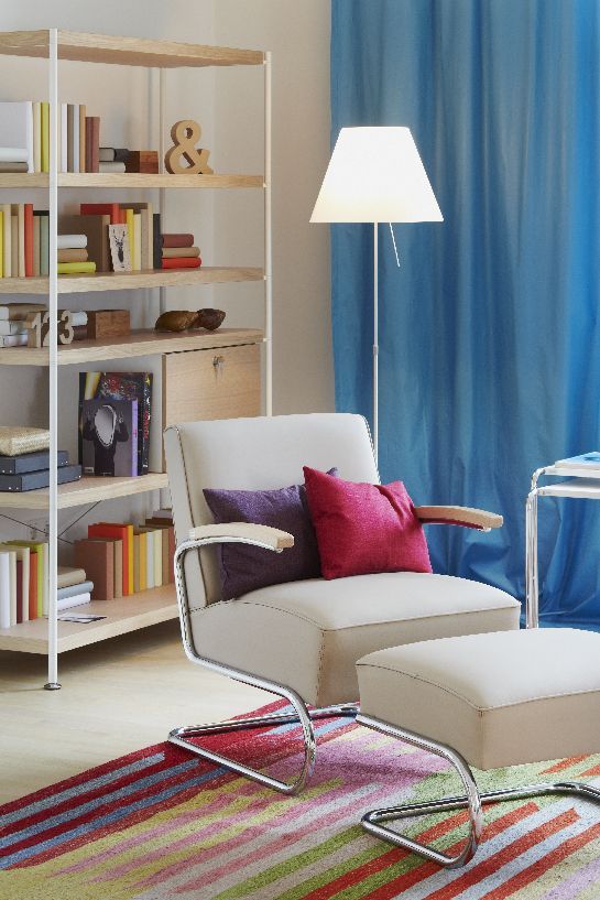S 411 Sessel Freischwinger Thonet mit Hocker GRATIS!