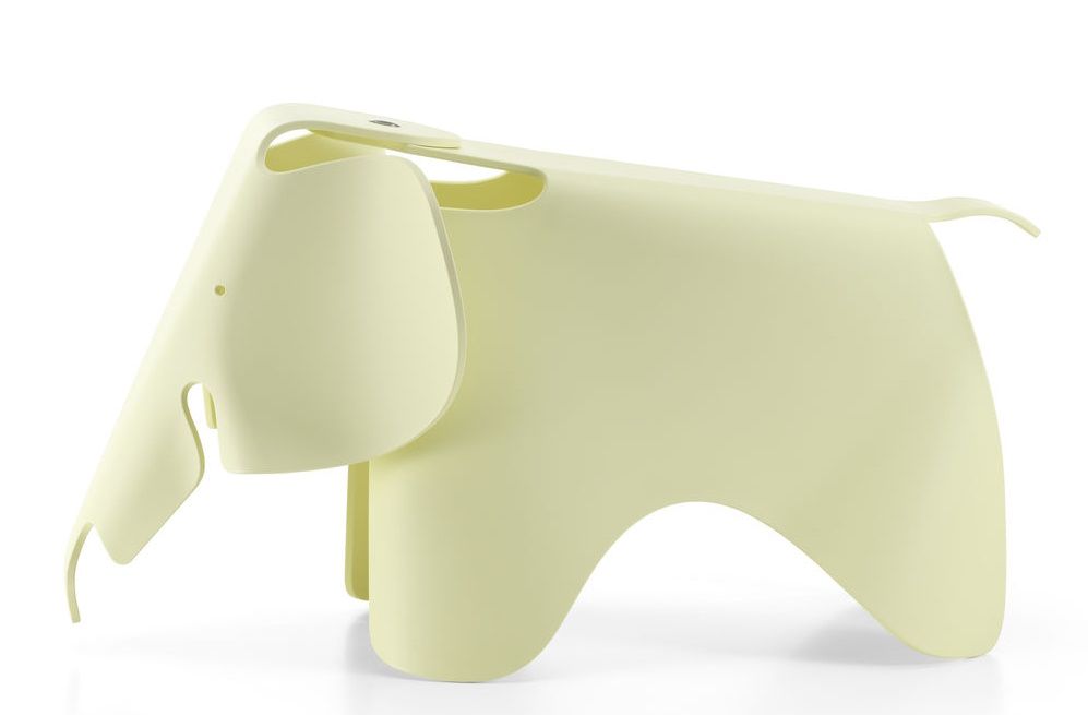 Eames Elephant Hocker RE Vitra Kanariengelb