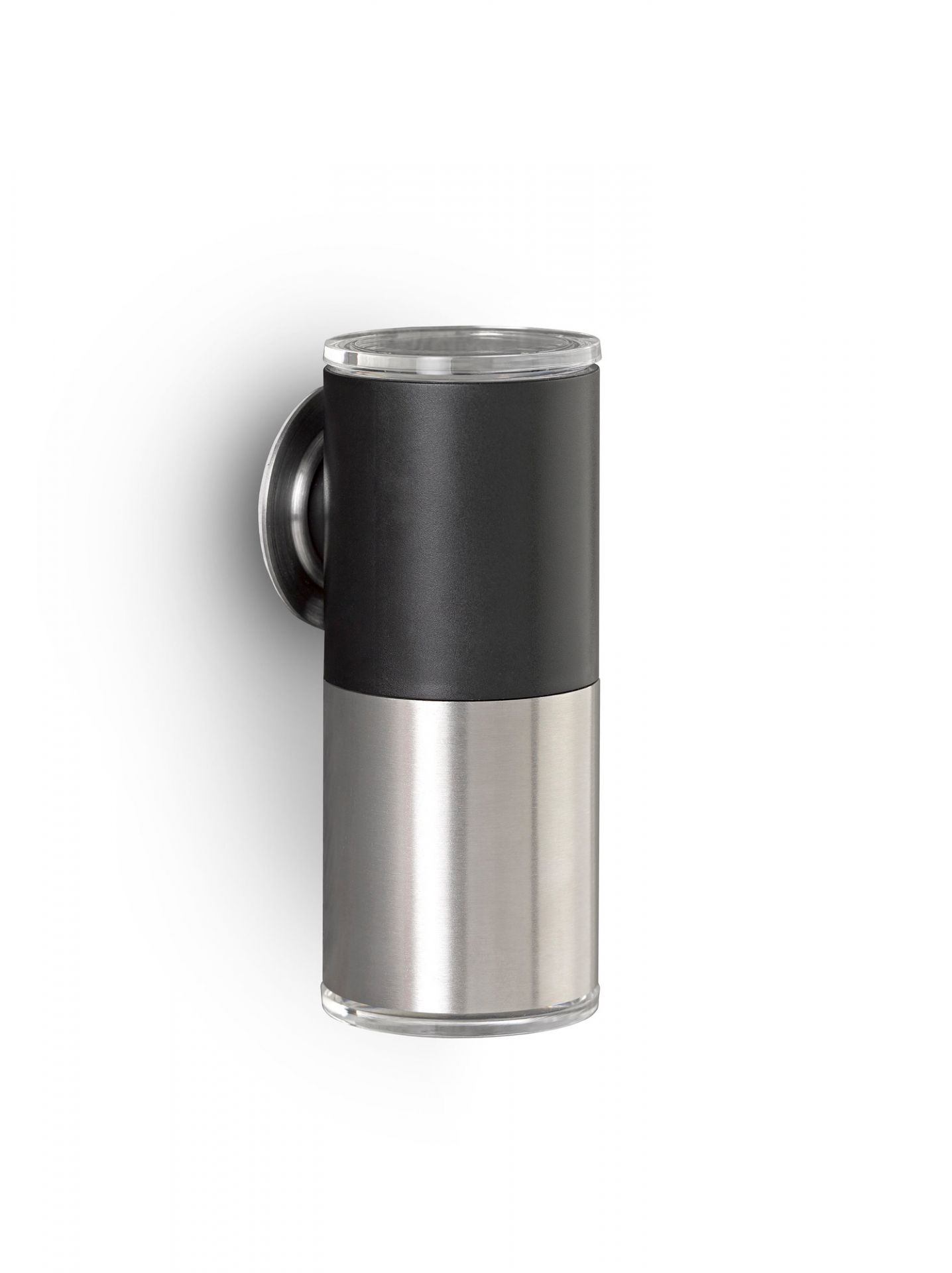 Pepnetic magnetische Pfeffermühle oder Salzmühle von AdHoc in Schwarz und Silber.