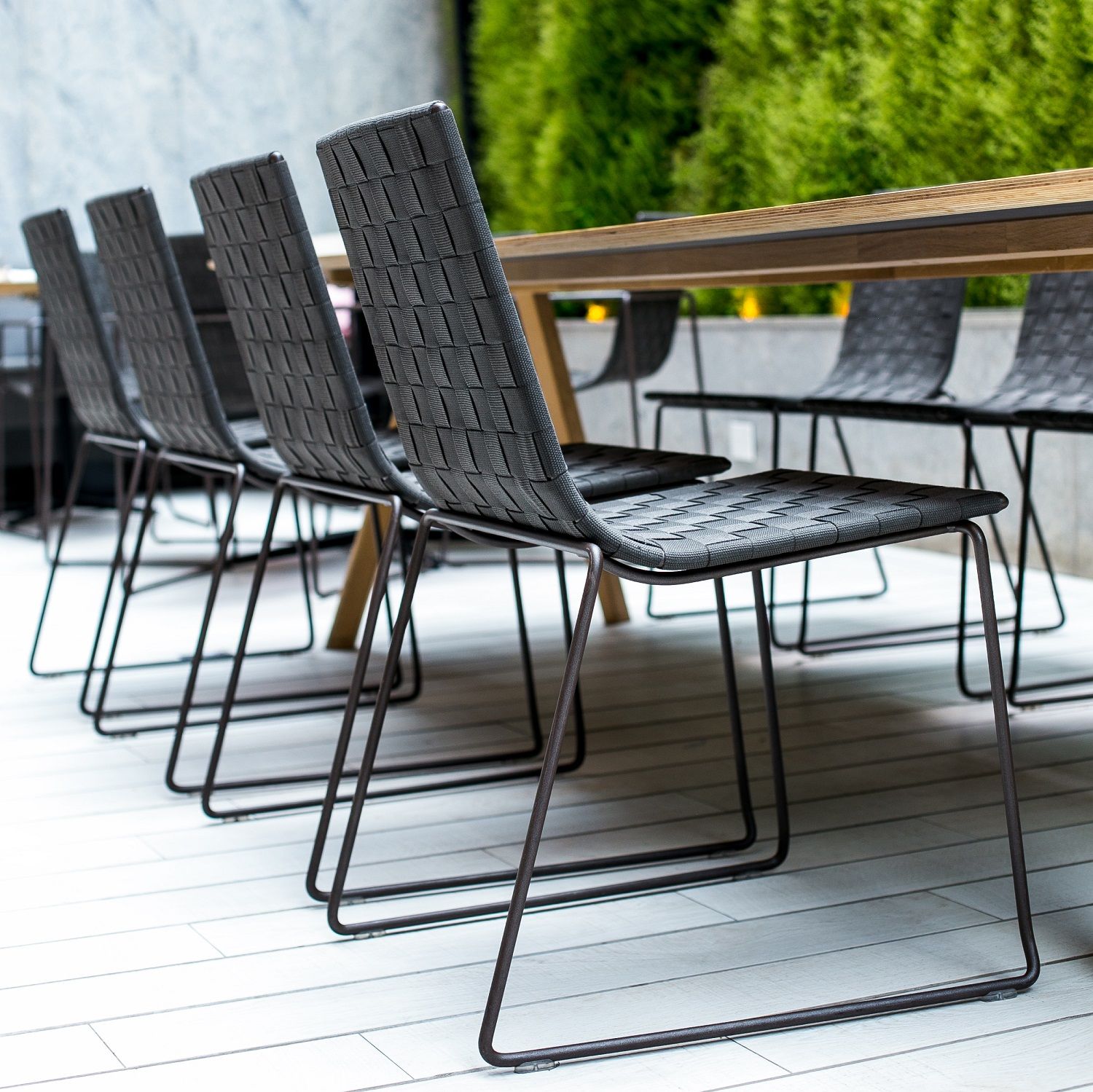 Trenza SI0700 Outdoor Stuhl stapelbar Andreu World