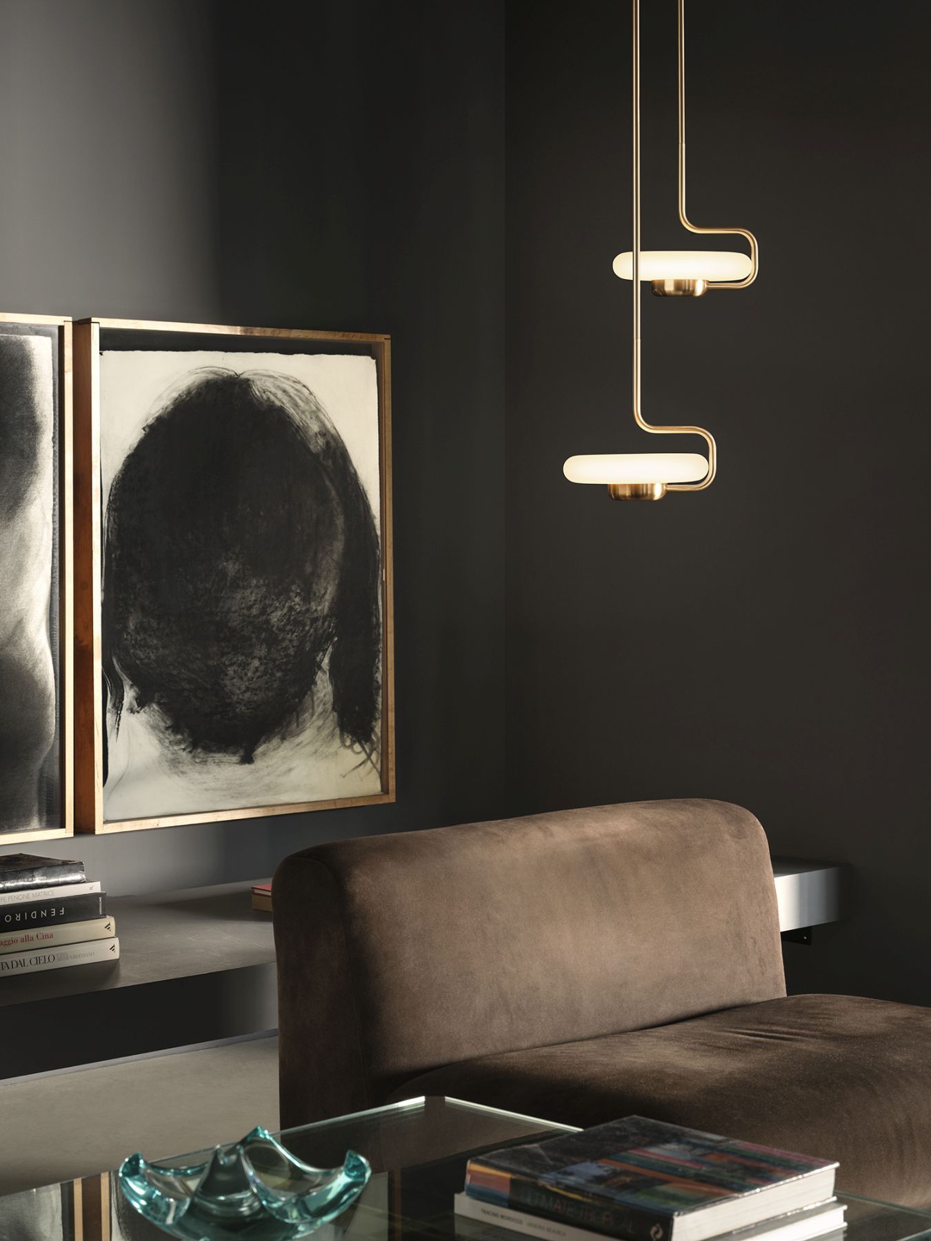 Tratto Pendelleuchte Schwarz Kdln