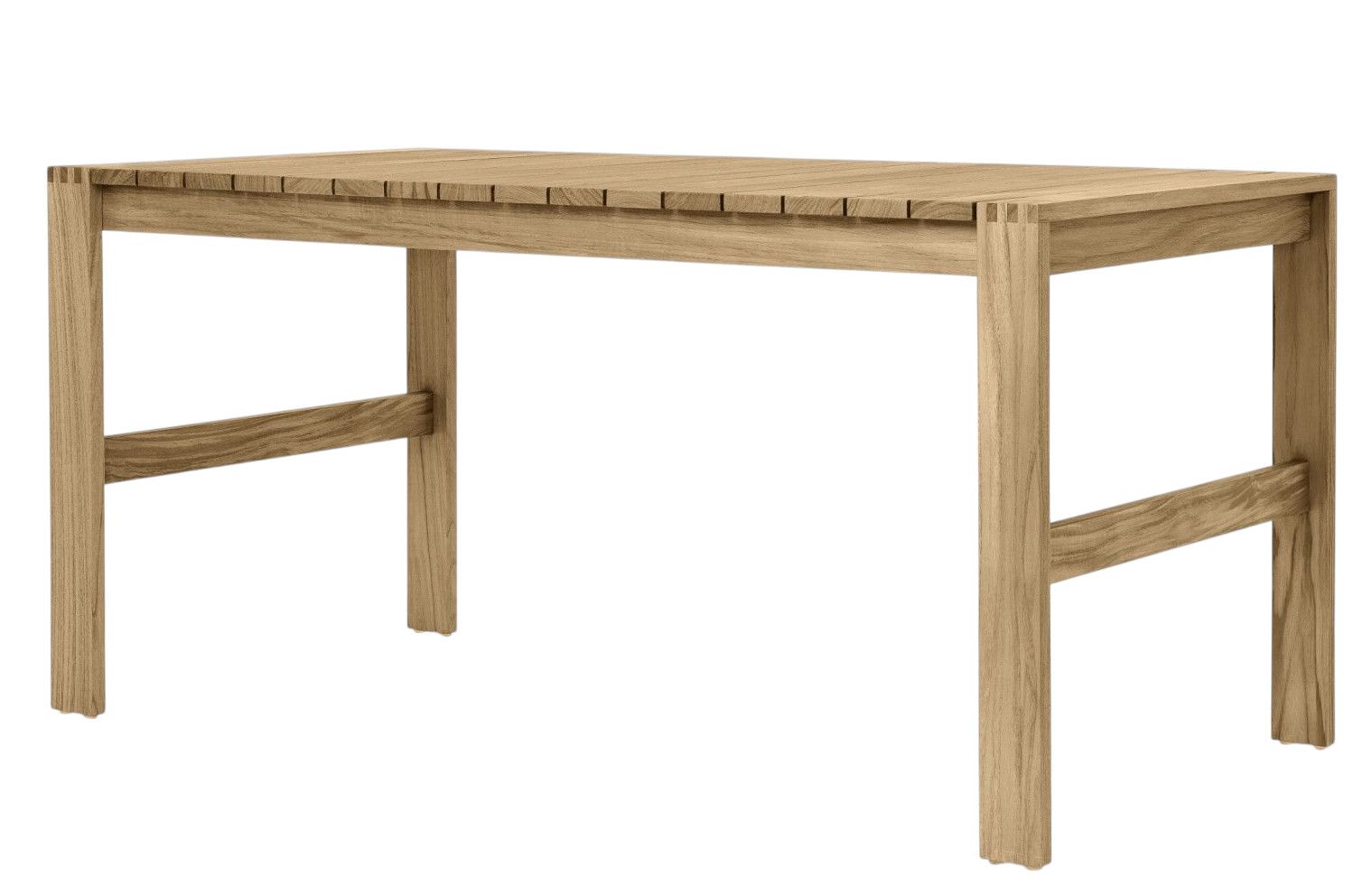 Bodil Kjaer Esstisch von Carl Hansen & Søn: Moderner Outdoor-Tisch aus Teakholz.