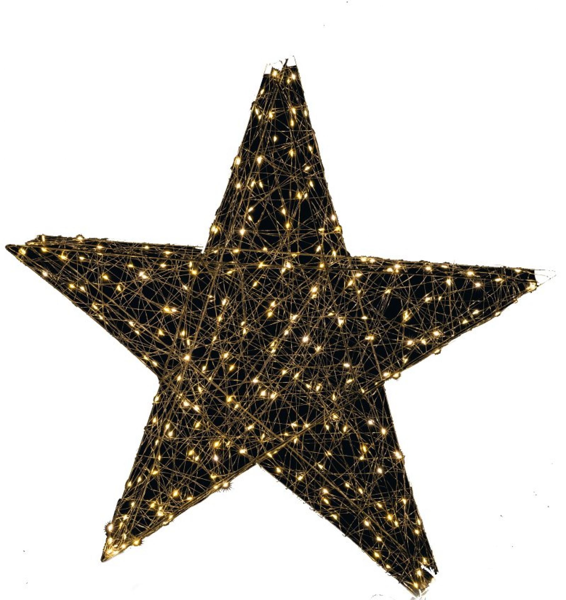 Matar LED Stern Weihnachtsdeko, 78 cm, mit warmweißen Lichtern für festliche Stimmung.