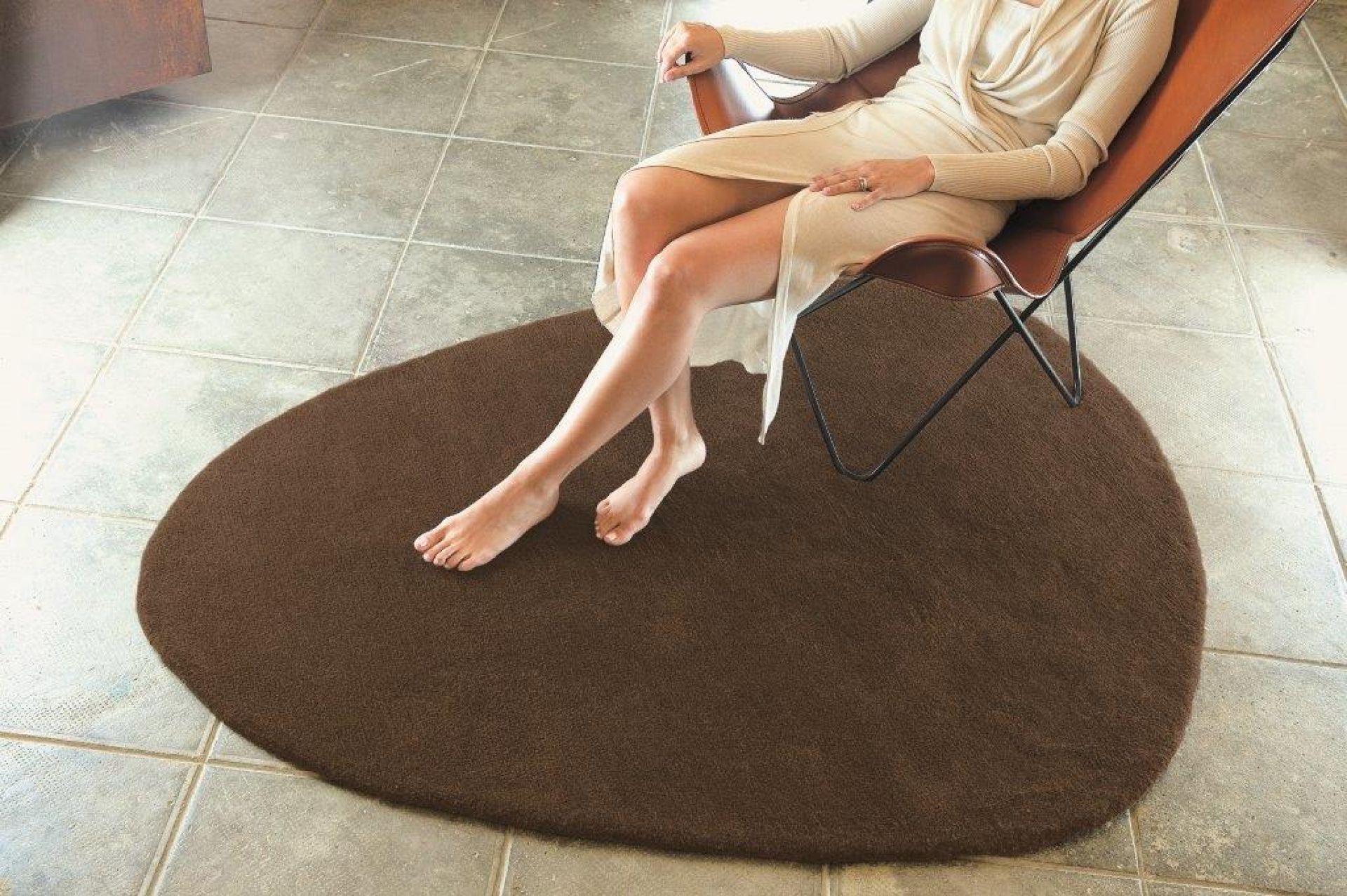 Stone-wool Teppich 100x135 Nanimarquina