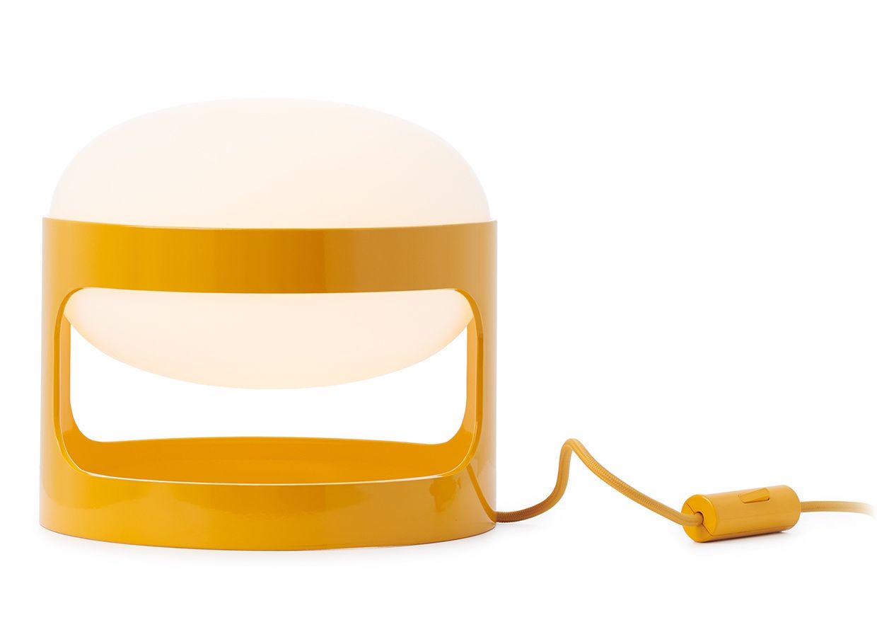 KD28 Table lamp Tischleuchte Kartell  Senfgelb