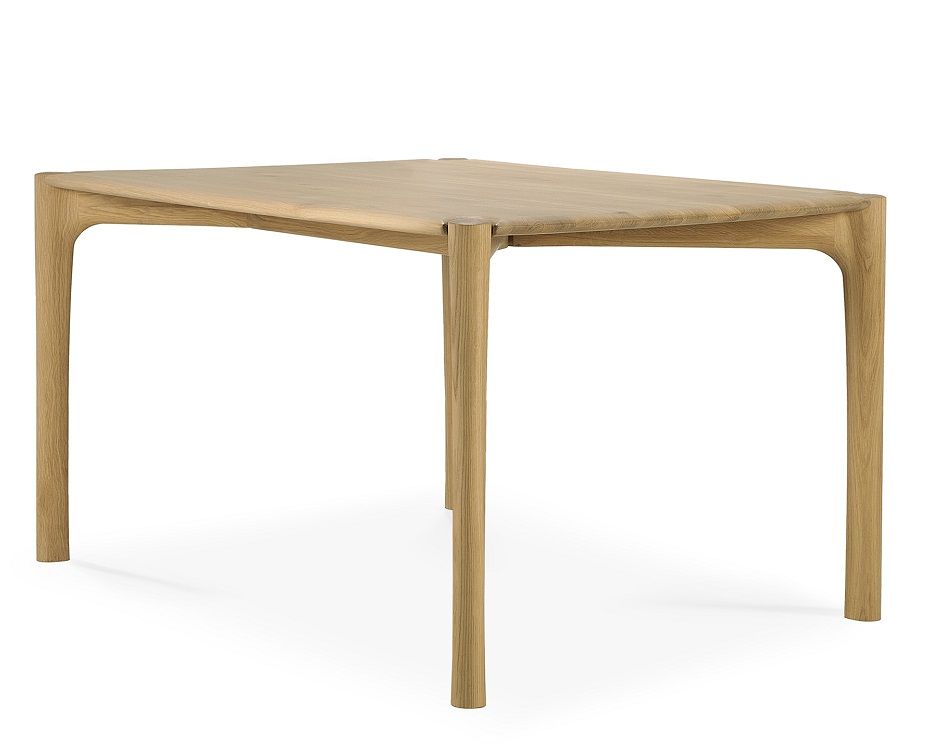 Rechteckiger PI Tisch von Ethnicraft aus Eiche, minimalistisches Design für Esszimmer und Wohnbereich.